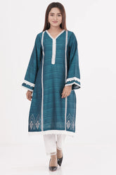 Women's Ethnic Tops (Peacock Blue)